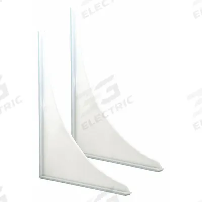 APPROVED VENDOR Shower Splash Guard: Compatible Product Type Showers, Adhesive Mounting Tape - Gaskets, O-Rings, Washers & Seals for Bathtubs & Showers