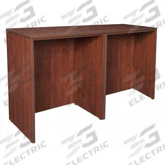 REGENCY Office Desk: Melamine, Cherry, 0 Pedestals, 0 Drawers, 72 in Overall Wd, 42 in Overall Ht (MPN LSSDSD7223CH). Key specifications — Desktop Material: Melamine; Includes Modesty Panel: Yes; Kit Product Type: Side to Side Desk/Desk; Desktop Color: Cherry; Brand: REGENCY; Frame Color: Cherry; Frame Material: Melamine; Product Type: Rectangular Office Desk.