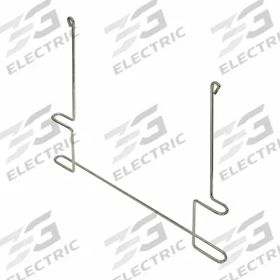 BUYERS PRODUCTS Mud Flap Brackets: Steel, 26 3/4 in Overall Wd, 21 in Overall Ht - Fleet and Vehicle Maintenance