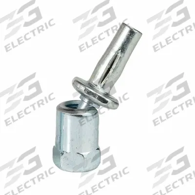 SAMMYS Rod Anchor: 25/64 in Overall Dia, 1 in Overall Lg, 3/8 in Screw Size, Steel - Rod Hangers for Steel