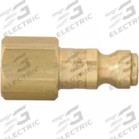 PARKER Quick Connect Hose Coupling: 1/4 in Body Size, 1/4 in Hose Fitting Size, 1/4" -18 Thread Size (MPN B3C). Key specifications — Thread Size: 1/4" -18; Brand: PARKER; Hose Fitting Gender: Female.