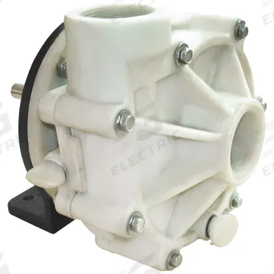 Dayton Pedestal Pump: Pedestal Pump, Polypropylene, 3 hp Sized for Horsepower - Polypropylene Housing Pedestal Pumps