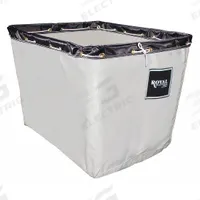 ROYAL BASKET TRUCKS Replacement Liner: G06-CCX-LNN, 30 in x 20 in x 20 1/2 in, White, 7.1 cu ft. Key specifications — Color: White; Material: Canvas; Brand: ROYAL BASKET TRUCKS; Includes: Nylon Rope; Manufacturer Part Number: G06-CCX-LNN; For Use With: Removable Liner Basket Trucks.