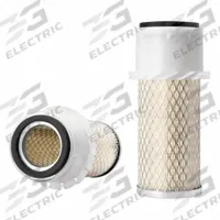 FLEETGUARD Automotive Air Filter: Round-Oval, Engine, Axial Seal, 4 3/32 in Outside Dia, PA1690-FN (MPN AF435KM). Key specifications — Brand: FLEETGUARD; Compatible Vehicle Make: Johnson; Baldwin Interchange: PA1690-FN; FleetGuard Interchange: AF435KM.