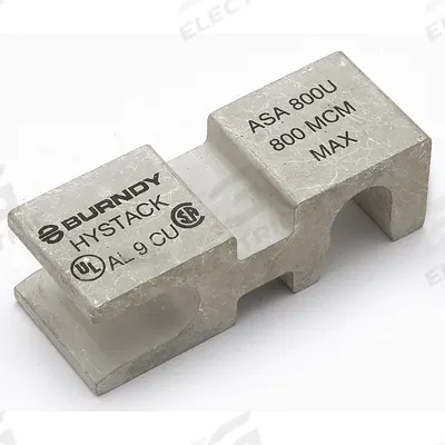 BURNDY Wire Connector: 1/0 AWG – 1000 kcmil Wire Size Range - Stacking Adapters