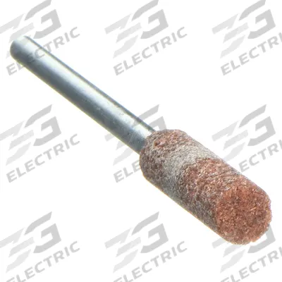 NORTON Vitrified Mounted Point: 1/4 in Dia, Aluminum Oxide, 60 Grit - General Purpose Mounted Points for Carbon Steel