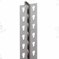 LYON Intermediate Upright Post: 72 in Overall Ht, 3 in Overall Wd, Steel, Powder Coated, Gray (MPN DDUT72). Key specifications — Finish: Powder Coated; Material: Steel; Color: Gray; Brand: LYON.