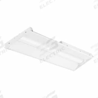 SYLVANIA Troffer Fixture: 4 ft Lg, 1 ft Wd, 3500K, 32 W - 1 ft. x 4 ft. LED Center-Basket Troffers