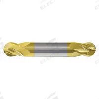 APPROVED VENDOR Ball End Mill: Carbide, TiN Coated, 4 Flute, 5/8" Mill Dia, 3/4" LOC, 3" OAL (MPN 220-001131)