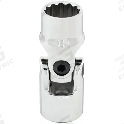 WESTWARD Socket: Metric, 1/2 in Drive Size, 9 mm Socket Size, 12-Point, Std, Chrome - 1/2" Drive Hand Sockets