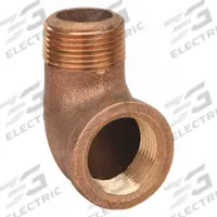 APPROVED VENDOR Metal Pipe Elbow: 90° Elbow, 1/2 in x 1/2 in, Brass, 200 psi (MPN 1VEW2). Key specifications — Brand: APPROVED VENDOR; Maximum Operating Pressure: 200 psi.