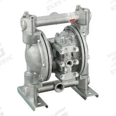 Dayton Double Diaphragm Pump: Aluminum Body, 3/4 in, NPT, 32 gpm, 231 ft Max. Head - Aluminum Housing Natural Gas-Operated Double Diaphragm Pumps
