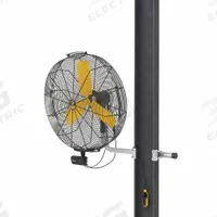 BIG ASS FANS Mounted Fan: 30 1/2 in Blade Dia, 100 to 120V AC, 1/3 hp Motor HP, Wall Mount, Bracket (MPN F-AE1-3001L14S34V56). Key specifications — Brand: BIG ASS FANS; Voltage: 100 to 120V AC; Number of Speeds: Variable; Fan Mounting Location: Wall; Oscillation: Non-Oscillating; Mounting Type: Bracket.
