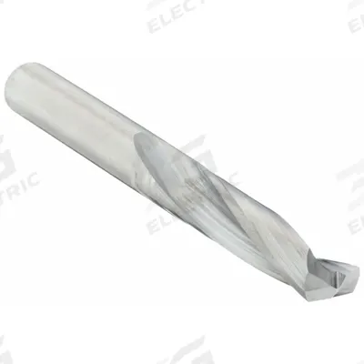 APPROVED VENDOR Screw Machine Drill Bit: 9/64", Carbide, 135° 4-Facet Point - Solid Carbide Screw-Machine Length Drill Bits for Horizontal Drilling