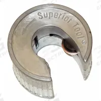 SUPERIOR TOOL Pipe Cutter: 3/4 in – 3/4 in OD Cutting Capacity, Std Wheel Cutter, 4 1/2 in Tool Lg (MPN 35034). Key specifications — attr327812: 35034; attr327818: Copper; attr327815: SUPERIOR TOOL.