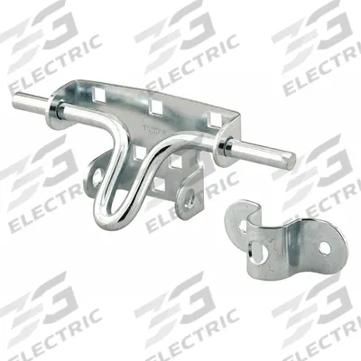 PRIME-LINE Door Bolt: Slide Bolt, Zinc, 11 1/2 in Ht, 4 13/16 in Wd - Door Bolts
