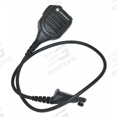 MOTOROLA Microphone: Fits Motorola, For XPR 6000 Series, 3.5 mm Jack, 30 in Cord - Motorola-Compatible Microphones & Speakers
