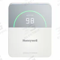 HONEYWELL HOME Air Quality Sensor: Gas Analysis/Particulate Matter/Relative Humidity/Temp, Hardwired (MPN TR50-5D). Key specifications — Application: Temperature; Compatible Brand and Series: Building Automation System Compatible; Electrical Connection Type: Hardwired; Brand: HONEYWELL HOME.