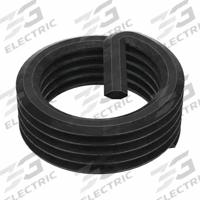 HELI-COIL Helical Insert: Free-Running, M14-1.25 Thread Size, 7.8 mm Overall Lg, Steel - Free-Running Tanged Helical Inserts
