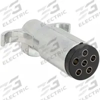 HOPKINS TOWING SOLUTIONS T-Connector: 6-Way, PVC, 14 ga_16 ga Wire Gauge (MPN 48445)