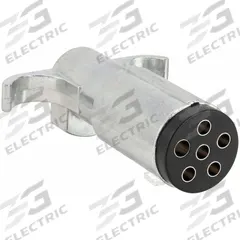 HOPKINS TOWING SOLUTIONS T-Connector: 6-Way, PVC, 14 ga_16 ga Wire Gauge (MPN 48445)