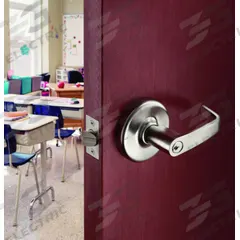 CORBIN RUSSWIN Door Lockset: Office Lever Locksets, Chrome, ADA Compliant, LFIC (MPN CLX3351 AZD 626 CT6D). Key specifications — attr1024149: Not Ligature-Resistant; attr1011488: CORBIN RUSSWIN; attr1024446: F109; attr1011524: No Message; attr1011506: AZD Straight; attr1011485: Yes; attr1059461: Satin Chromium-Plated : Zinc.