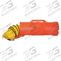 AIR SYSTEMS INTERNATIONAL Duct Carrier: 32 in Lg, 8 in Outlet Dia, For Use With 8 in Duct Cantiser (MPN SVH-DC25). Key specifications — attr660960: Polyethylene; attr660963: OSHA 1910.146; attr660954: Orange; attr660953: Duct Storage Carrier; attr660955: 8 in Duct Cantiser; attr660957: Lid; attr798264: No; attr565188: AIR SYSTEMS INTERNATIONAL.