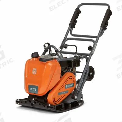 HUSQVARNA Plate Compactor: 19 69/100 in Plate Wd - Gas-Powered Tamping Rams & Plate Compactors