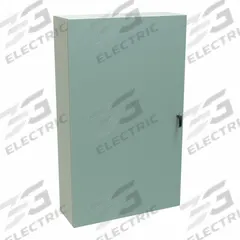 HAMMOND Electrical Enclosure: Steel, 60 in x 36 in x 12 in, NEMA 12/3R/4, Solid Cover, Hinged (MPN EN4SD603612GY). Key specifications — Closure Method: Latches; Brand: HAMMOND; Knockouts: Not Included.