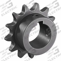 TSUBAKI Single Strand Sprocket: 41, For 1/2 in Chain Pitch, 1 in Bore Dia, 13 Teeth, Steel (MPN 41B13F-1). Key specifications — Brand: TSUBAKI.