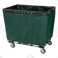 ROYAL BASKET TRUCKS Basket Truck: 14.9 cu ft, 42 lb, 36 in L x 26 in W x 33 1/2 in H, Green, Steel (MPN R36-EEE-PWA-4ULT). Key specifications — Brand: ROYAL BASKET TRUCKS; Liner Color: Green; Caster/Wheel Configuration: (4) Swivel; Assembled/Unassembled: Assembled.