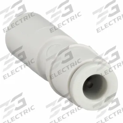 SMC Push-Fit Adapter Fitting: 4 mm OD x 8 mm OD Size, Push-to-Connect x Push-to-Connect - Polybutylene & Brass Tube Fittings