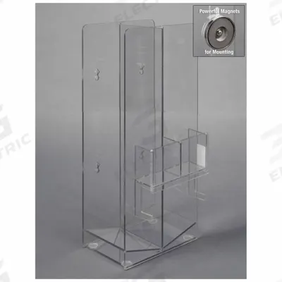 POLTEX Cryo Box Holder: 8 1/4 in Overall Wd, 15 in Overall Ht, 5 3/8 in Overall Lg - Cryo Box Holders