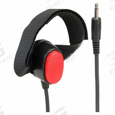 ICOM Push-to-Talk Switch: Fits Icom, For A120/A16 Series, Black - ICOM-Compatible Audio Accessories