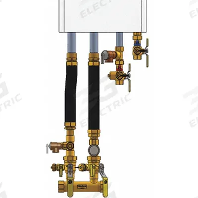 WEBSTONE Hot Water and Steam Boiler Installation Kit: 4FK5-CH - Installation Kits for Hot Water & Steam Boilers