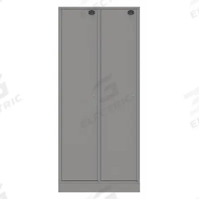 SENTINEL Law Enforcement Evidence Locker: Non-Pass-Through Backing, Slam Latch, 2 Compartments - Standard Evidence Storage Lockers