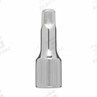 MILWAUKEE Socket Extension: 1/4 in Input Drive Size, 1/4 in Output Drive Size, 1 1/2 in Overall Lg (MPN 43-24-9105). Key specifications — attr1204978: Not Insulated; attr1204980: Locking Not Included; attr1204984: MILWAUKEE; attr1204970: Chrome.