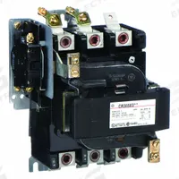 GE NEMA Magnetic Contactor: Non-Reversing, 3 Poles, NEMA Size 3, 90 A, 480V AC (MPN CR305E004). Key specifications — Brand: GE.
