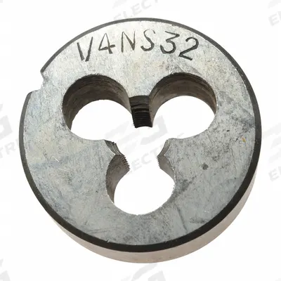 WESTWARD Alloy Steel Die, 1/4-32 UNF: CCT1060-31, Die - Pneumatics