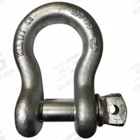APPROVED VENDOR Anchor Shackle: Anchor Shackle, 34,000 lb Working Load Limit, Carbon Steel, Silver (MPN 55AX88). Key specifications — Body Color: Silver; Brand: APPROVED VENDOR.
