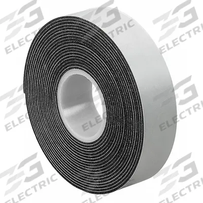3M Foam Tape: Continuous Roll, 1 in Roll Wd, 5 yd Overall Roll Lg, 62.5 mil Thick - Sealing Foam Tape