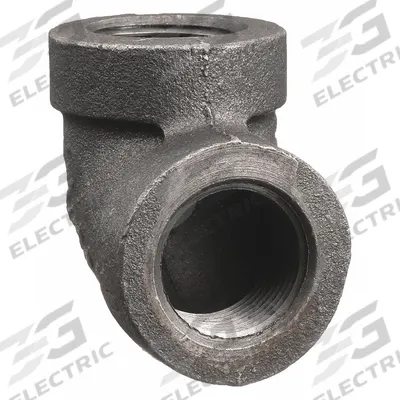 ANVIL Metal Pipe Elbow: 1 in x 1 in, Female NPT Threaded x Female NPT Threaded - Threaded High-Pressure Pipe Fittings