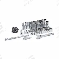 GEARWRENCH Socket Set: 1/4 in Drive, 51 Piece, 6-Point, SAE, 3/16 in to 9/16 in/4 mm to 15 mm (MPN 80300). Key specifications — attr1224269: 1/4 in; attr1204650: 3/16 in to 9/16 in; attr1204673: Socket Bits Not Included; attr1204688: GEARWRENCH; attr1224354: No Thin Wall; attr1206170: Standard Sockets.