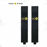 Hook-and-Loop Cable Strap,Polypropylene (MPN 102-TWIN-16BL). Key specifications — Brand: WRAP-IT STORAGE; Material: Polypropylene; Color: Black; Max. Bundle Dia.: 4.5 in.