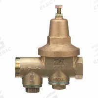 WILKINS Water Pressure Reducing Valve: FNPT x FNPT, 1 in Pipe Size, Cast Bronze, 25 psi to 75 psi (MPN 1-600XLHR). Key specifications — Brand: WILKINS; Union Type: Single Union; Low-Lead Compliance: Low-Lead Compliant.