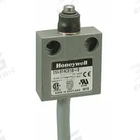 HONEYWELL Non Plug-In Limit Switch: Plunger Actuator, Metallic, Plunger, 2 Mounting Holes, 914CE (MPN 914CE18-9). Key specifications — Manufacturer Part Number: 914CE18-9; Brand: HONEYWELL; Electrical Connection: 9 ft Cable; Series: 914CE; Body Material Type: Metallic; Actuator Type: Plunger.