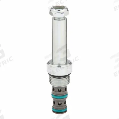Parker Threaded Cartridge Valve: Steel, Block-Mounted, Two Positions, Normally Closed - Solenoid Cartridge Valves