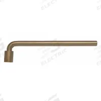 AMPCO Socket End Wrench: 22 mm Socket Size, 6-Point, 12 7/32 in Overall Lg, Metric (MPN SL-22). Key specifications — attr1204026: AMPCO.