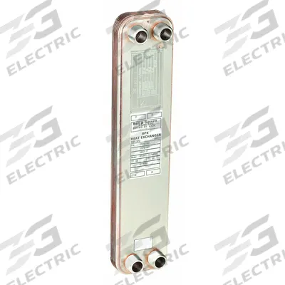 BELL & GOSSETT Heat Exchanger: 139,610 BtuH Water / 35,000 BtuH Oil, 50 gpm, 4.29 sq ft - Brazed Plate Heat Exchangers