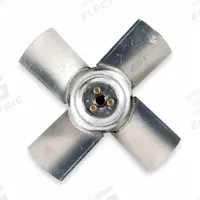DAYTON Tubeaxial Fan Blade: 4 Blades, 12 in Blade Dia., 5/8 in Hub Bore, Fan No. 4C659 (MPN 166173). Key specifications — For Use With: Fan No. 4C659; Brand: DAYTON.